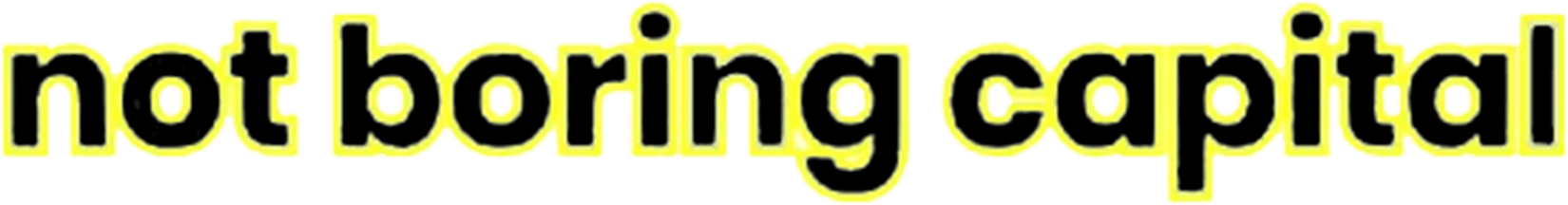 Not Boring Capital | Lead investor