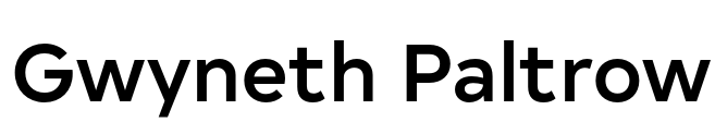 Gwyneth Paltrow